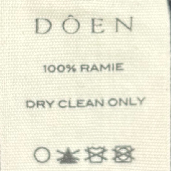 Doen Pacifica linen Wrap Sleeveless Black Midi dress - Picture 9 of 10